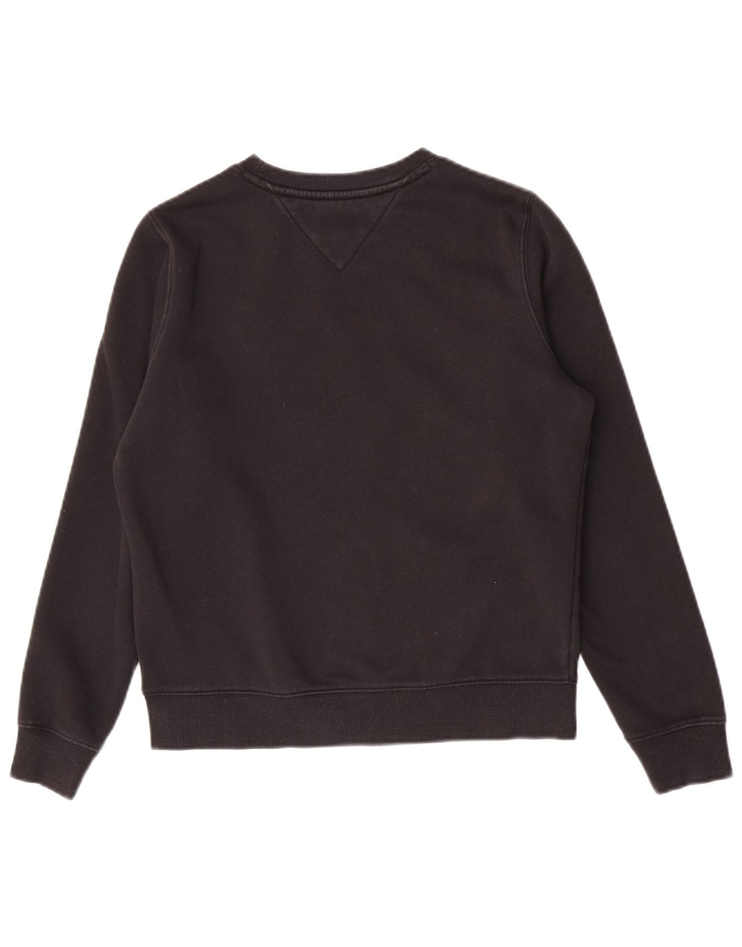 Tommy Hilfiger Herren Sweatshirt Pullover Small Schwarz Baumwolle
