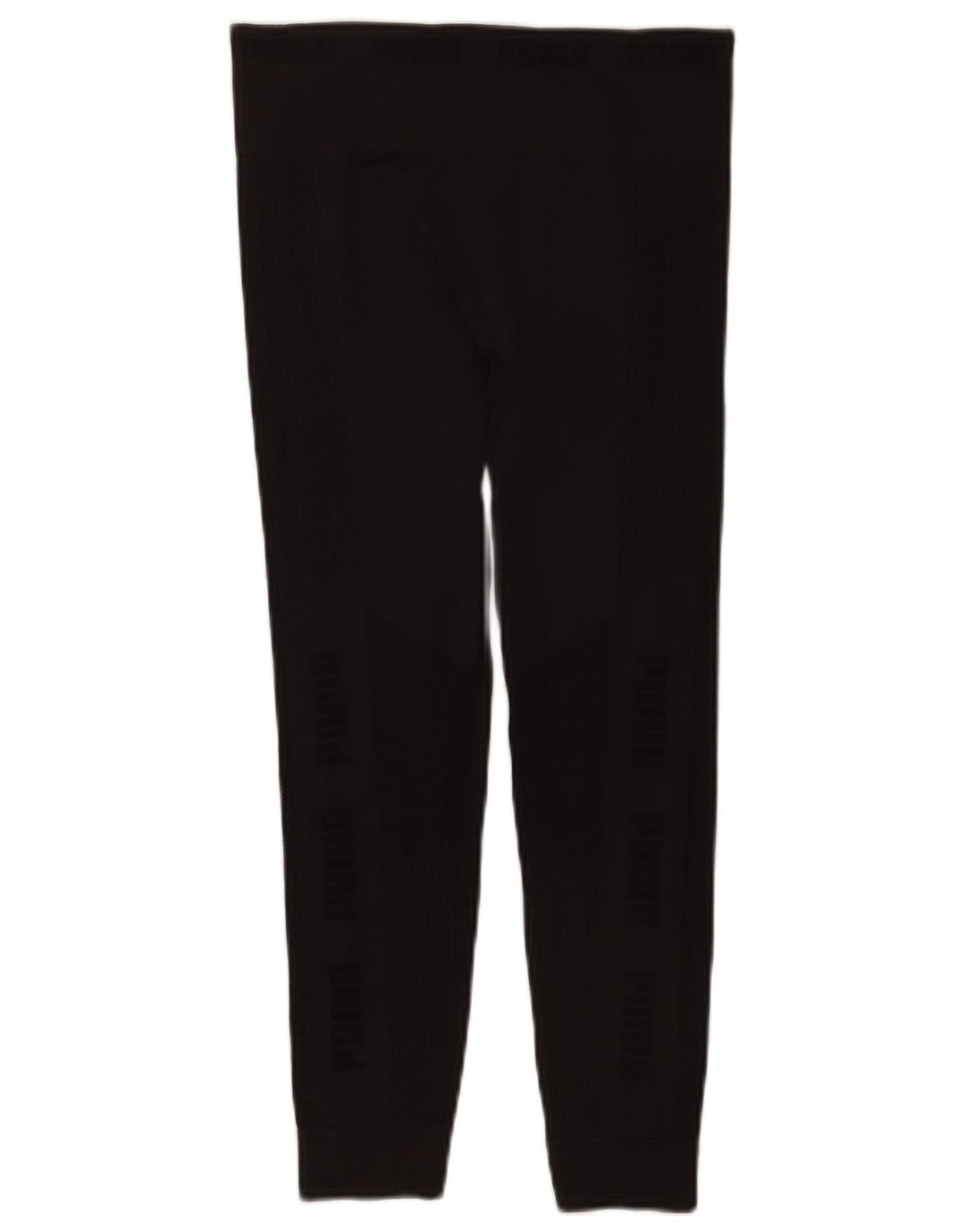 Puma Damen Graphic Leggings UK 8 Small Schwarz
