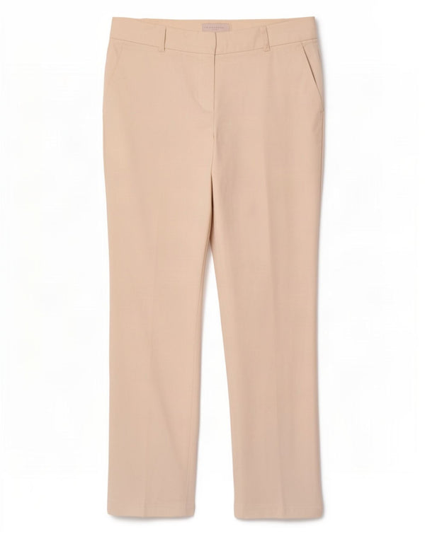 The White Company Damen Crop Slim Chinohose UK 8 Small W28 L25 Off