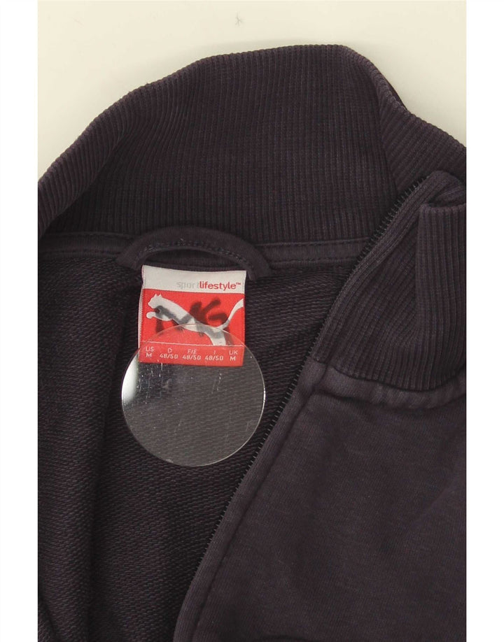 Puma Herren-Trainingsanzug-Top-Jacke, mittelgroß, Marineblau