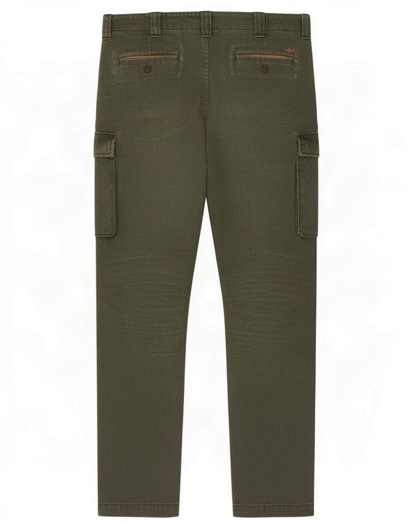 Dockers Mens Slim Cargo Trousers W40 L34 Khaki Cotton