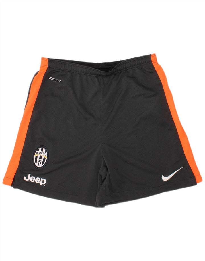 NIKE Boys Juventus Sport Shorts 10-11 Years Medium  Grey Colourblock