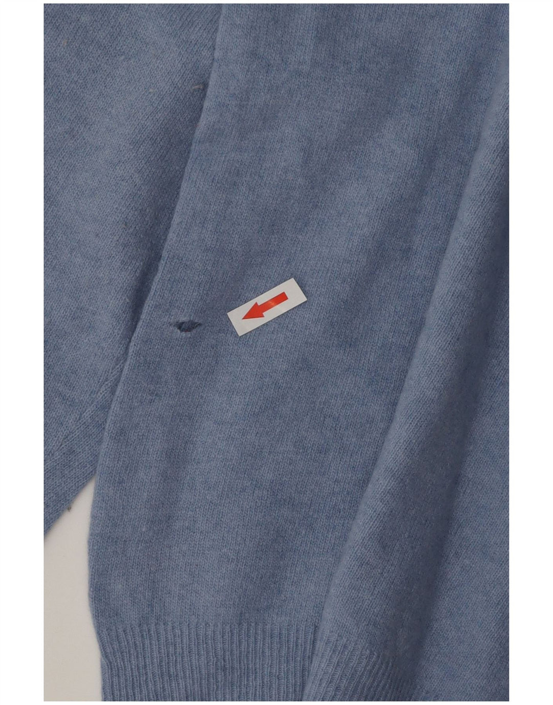 Kappa Herren-Pullover mit Rundhalsausschnitt, XL, blaue Wolle