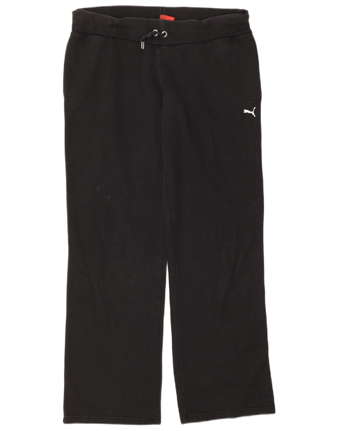 Puma Damen Trainingshose UK 12 Mittelschwarze Baumwolle