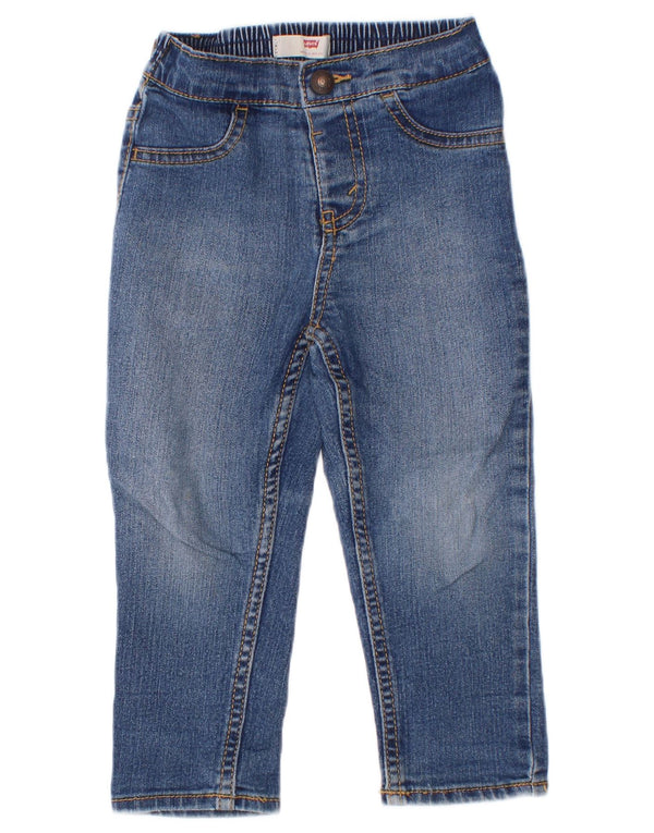 Levi's Baby-Mädchen-Straight-Jeans, 12–18 Monate, W18, L13, Blau
