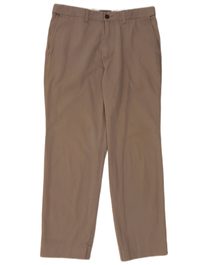Marks & Spencer Regular Chino-Hose für Damen, W34, L29, Grau, Baumwolle