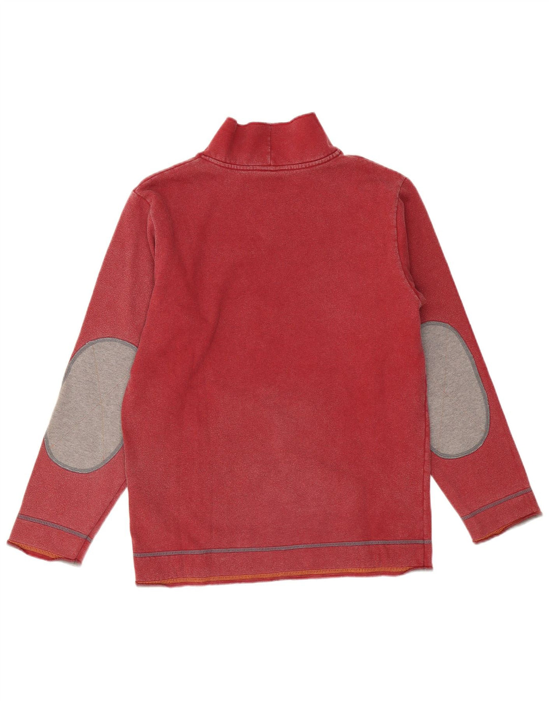 Murphy & Nye Herren-Sweatshirt-Pullover, mittlere Burgunder-Baumwolle