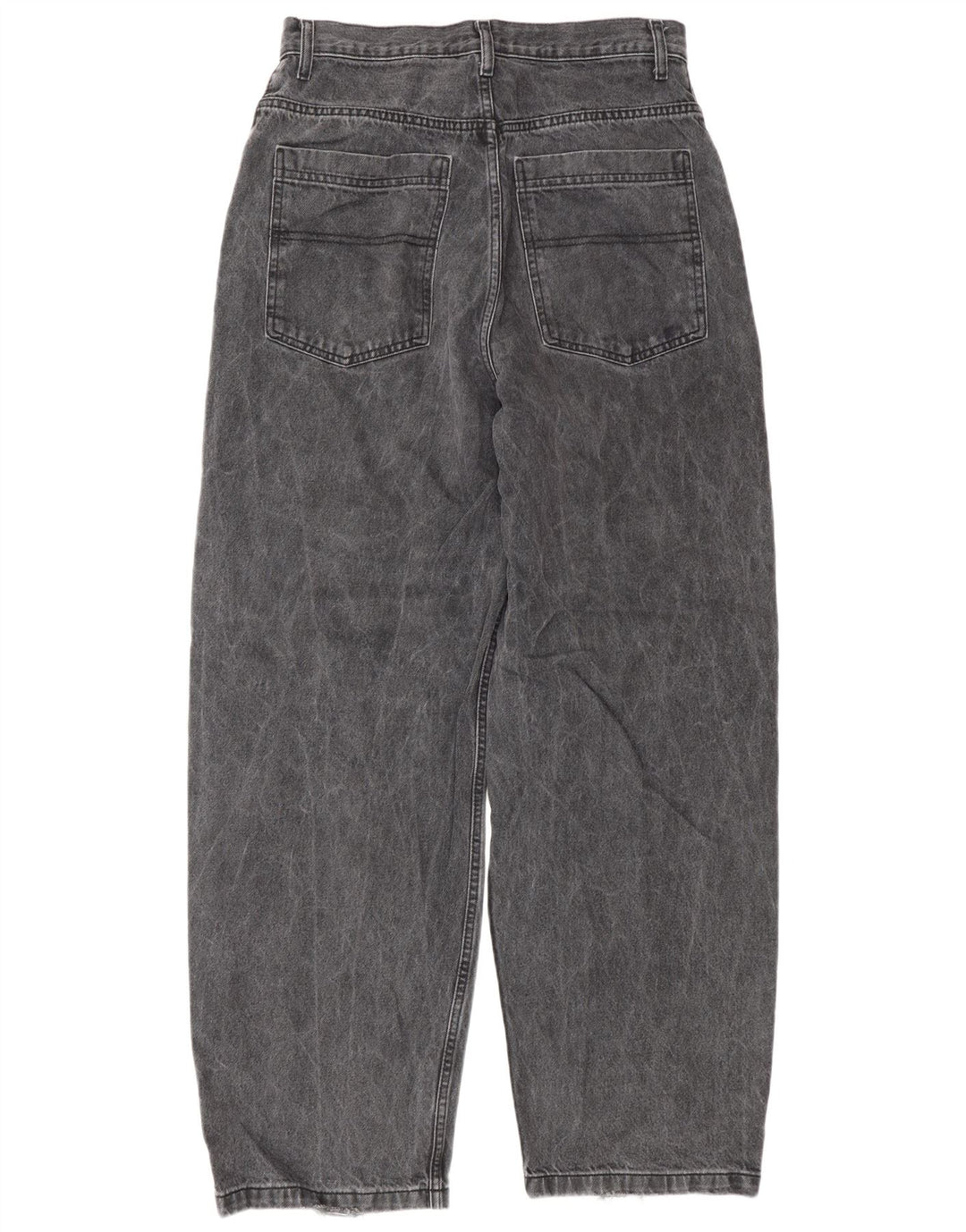 Topshop Damen Baggy Loose Jeans W30 L32 Schwarz Polyester