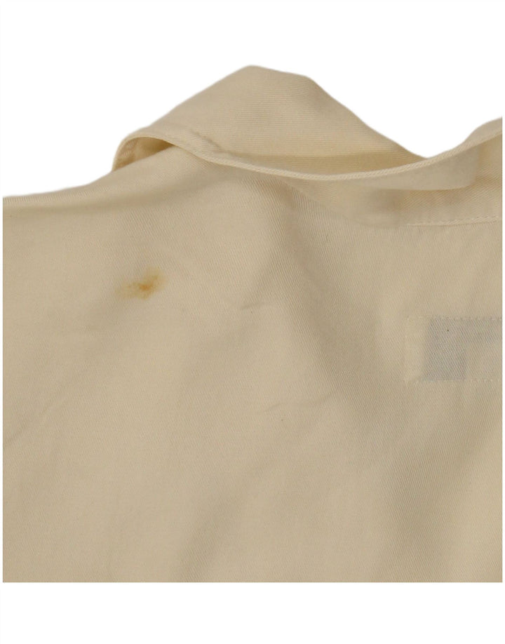 Gio Anna Damen-Hemd IT 46 Large Off White Tencel