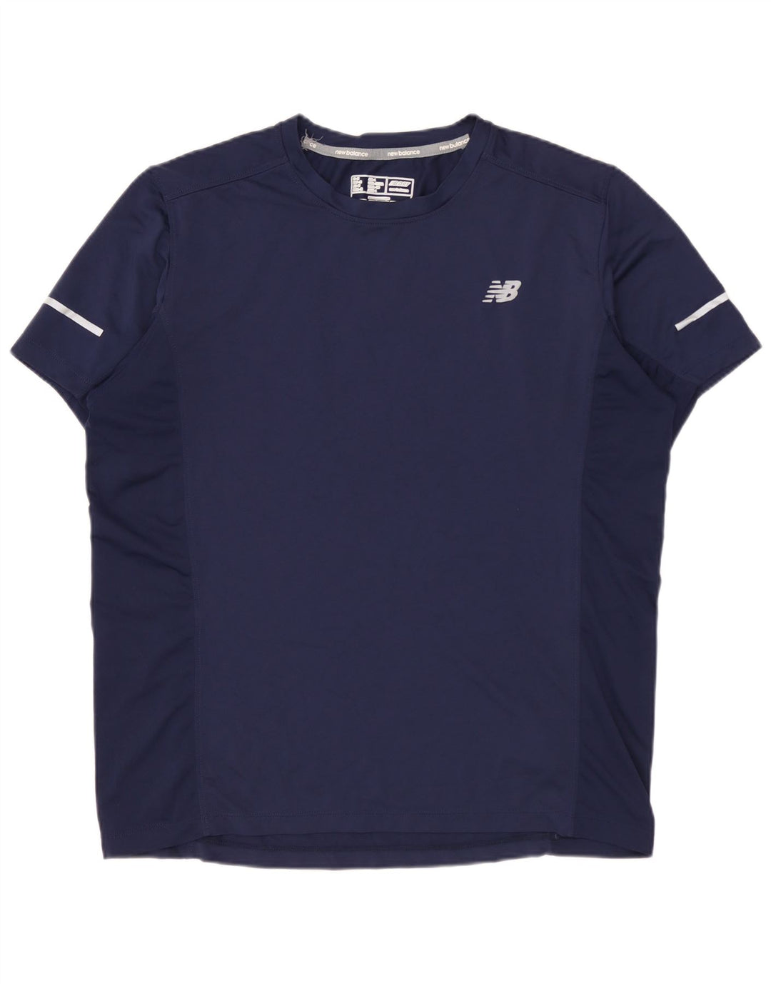 NEW BALANCE Herren T-Shirt Top Medium Marineblau Polyester