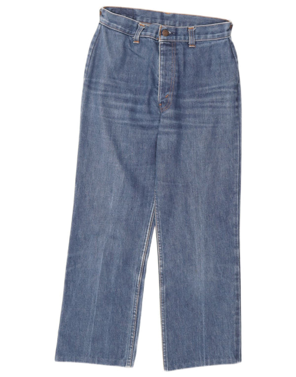 Levi's Damen-Jeans mit hoher Taille, gerade, UK 12, M, W26, L24, Blau