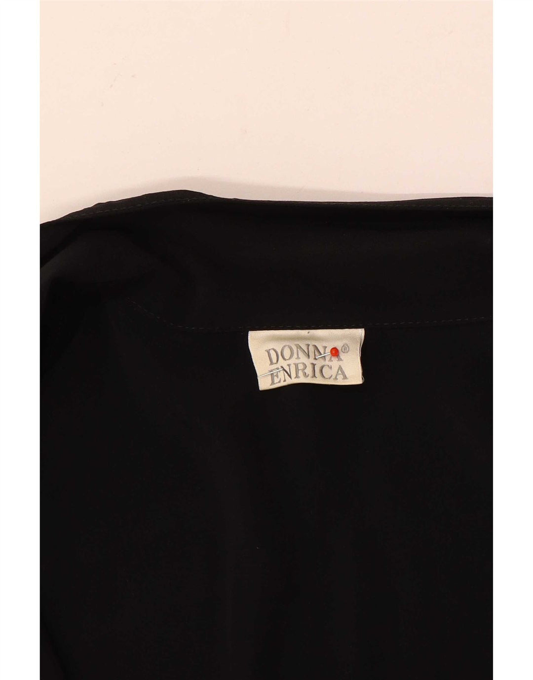Donna Enrica Damen 2-Knopf-Blazerjacke UK 16 Large Schwarz