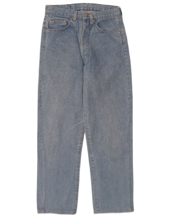 Spitfire Damen High Waist Tapered Jeans W26 L27 Blau