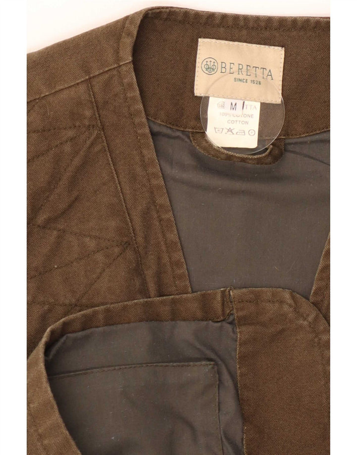 Beretta Herren-Utility-Gilet UK 38, mittlere Khaki-Baumwolle