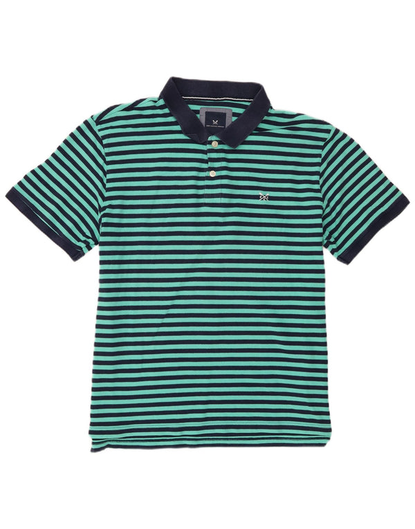 Crew Clothing Herren-Poloshirt 2XL, marineblau, gestreift, Baumwolle