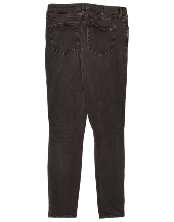 Tommy Hilfiger Damen Harlem Ultra Skinny Jeans W32 L30 Schwarz Baumwolle