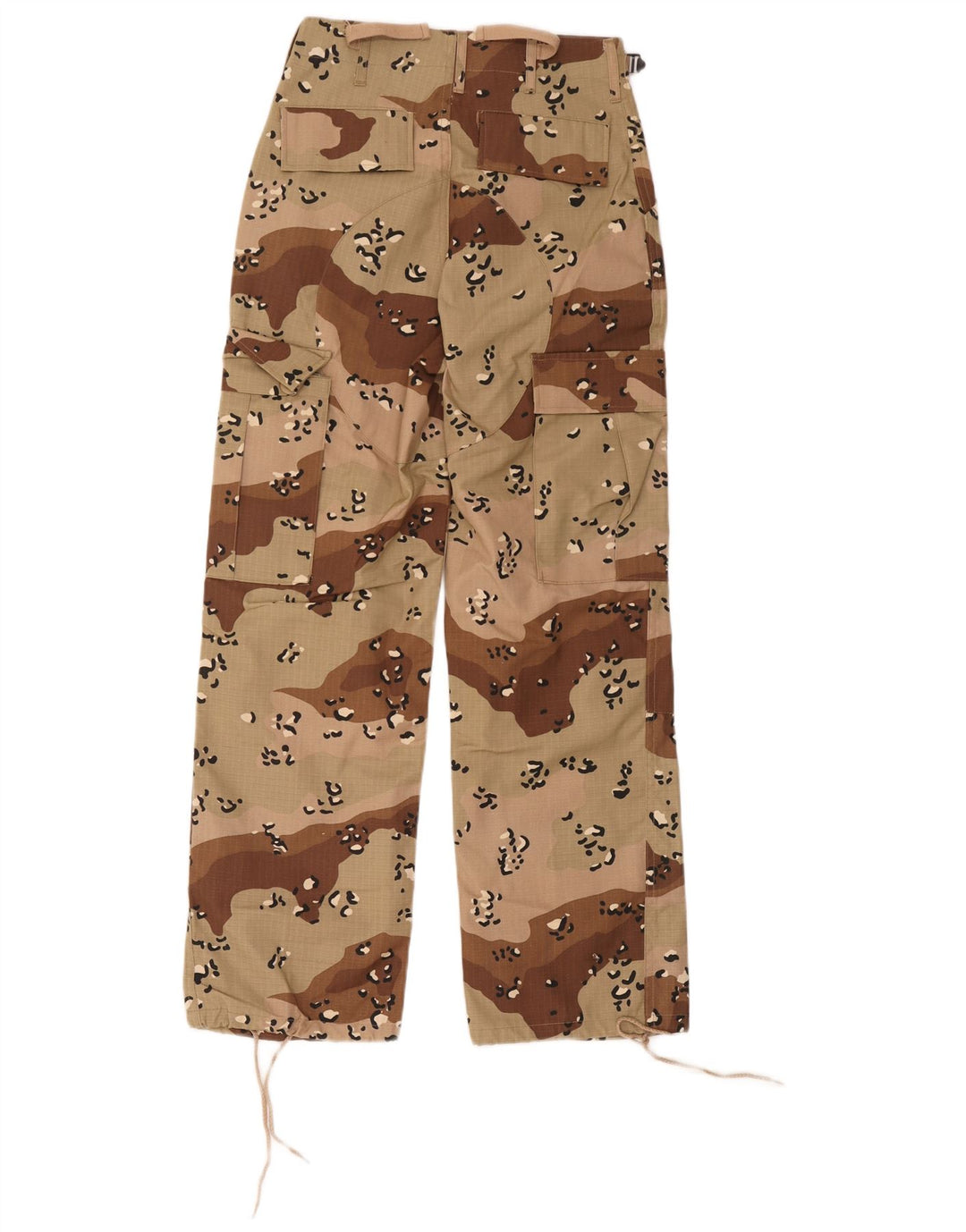 MFH Regular Cargo-Hose für Damen, XS, W26, L28, Beige, Camouflage-Polyester