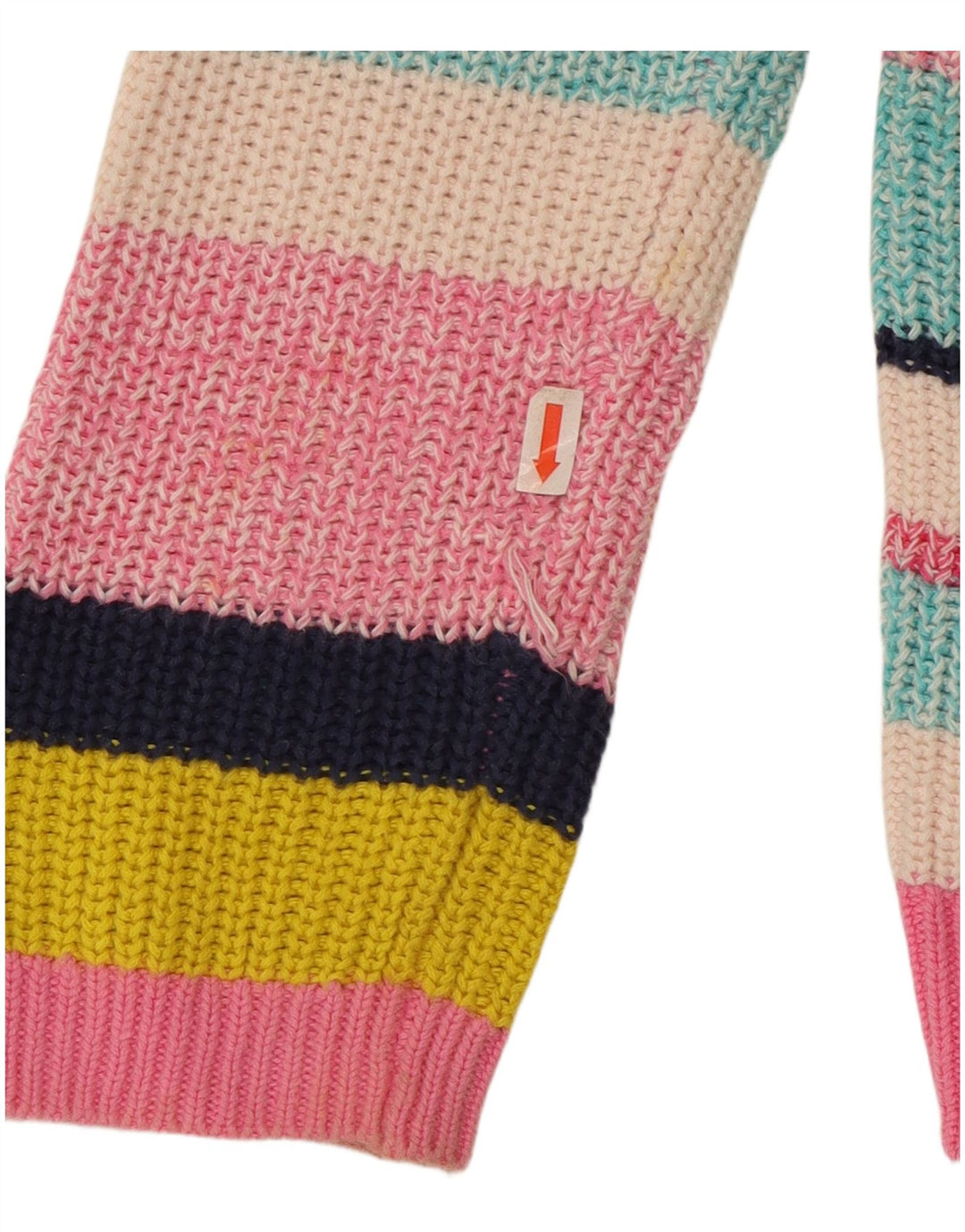 Marks & Spencer Mädchen-Pullover mit Rundhalsausschnitt, 12–13 Jahre, mehrfarbig