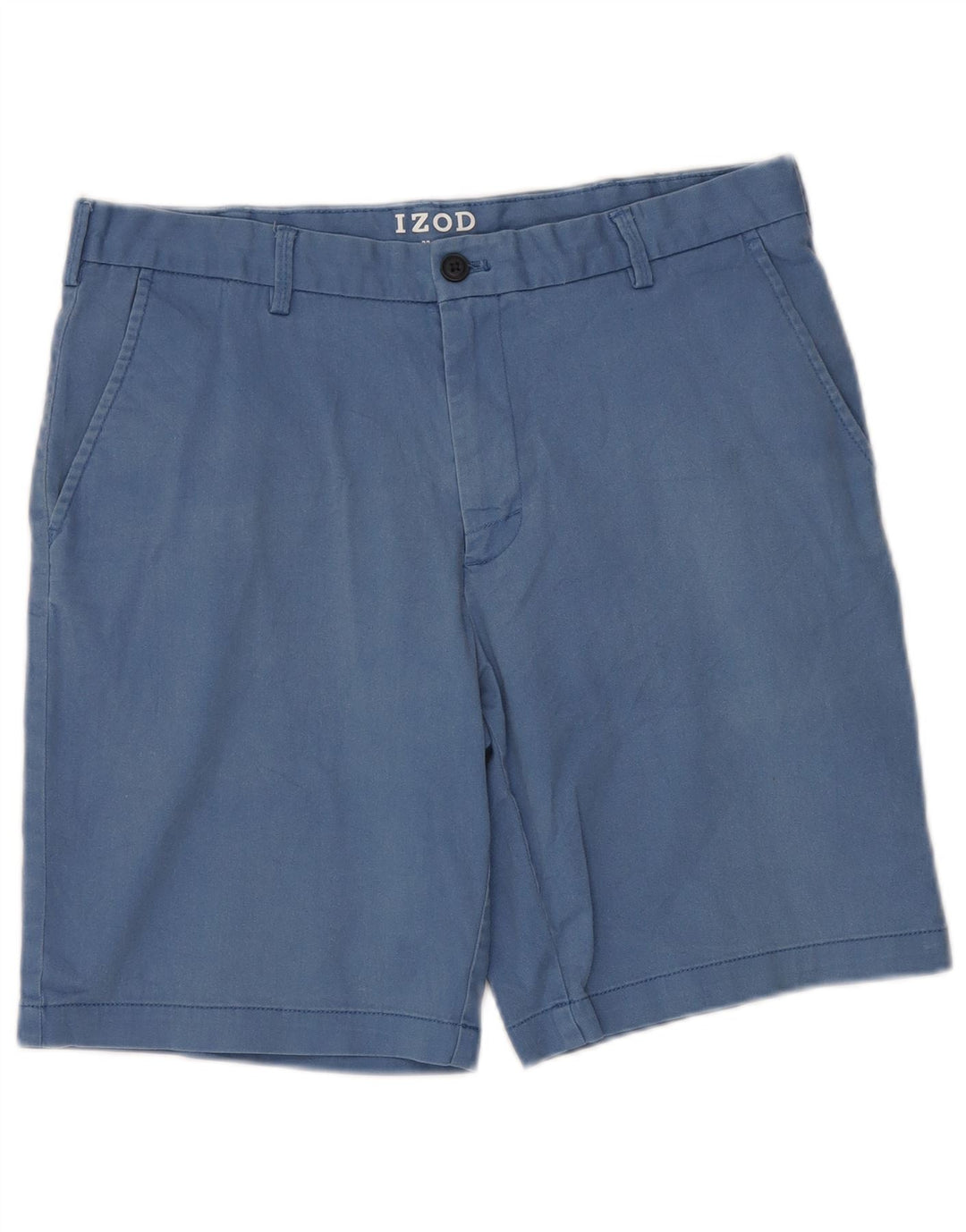 IZOD Herren Chinoshorts W32 mittelblaue Baumwolle