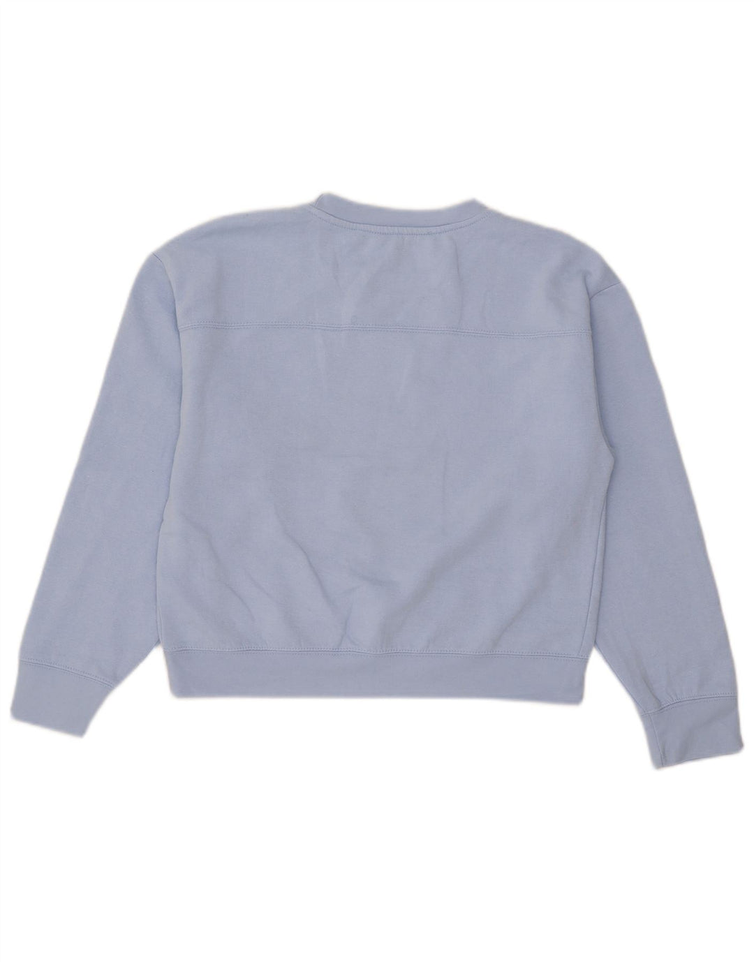 Zara Damen Sweatshirt-Pullover UK 14 Mittelblau