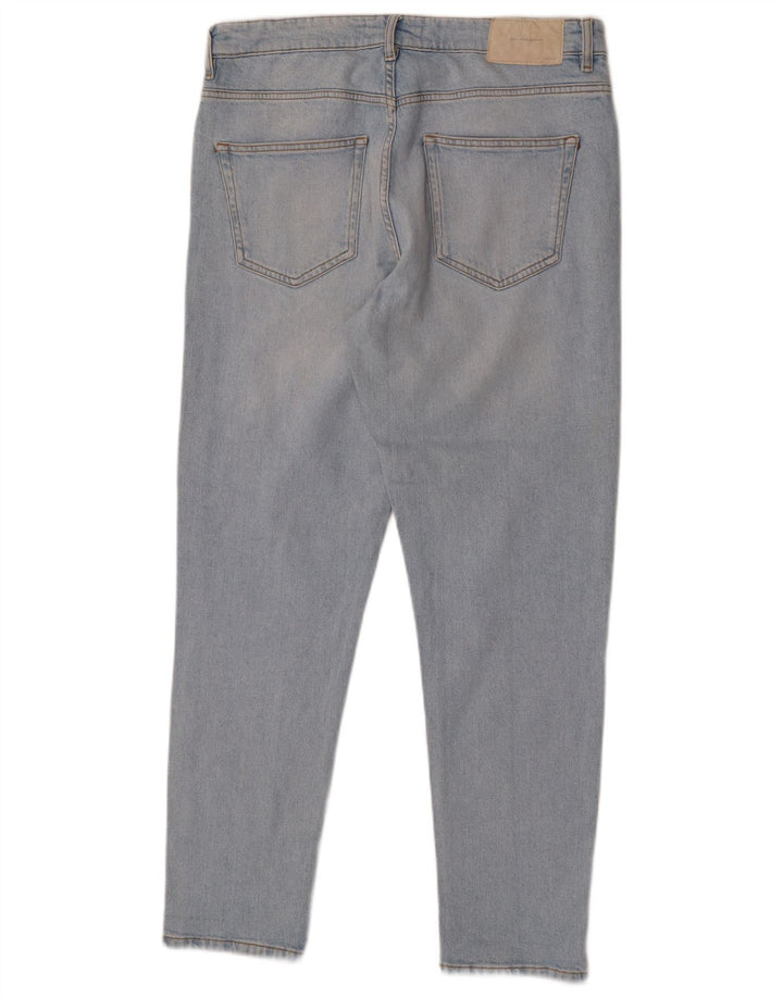 ZARA Herren Slim Jeans EU 42 Large W32 L30 Blau