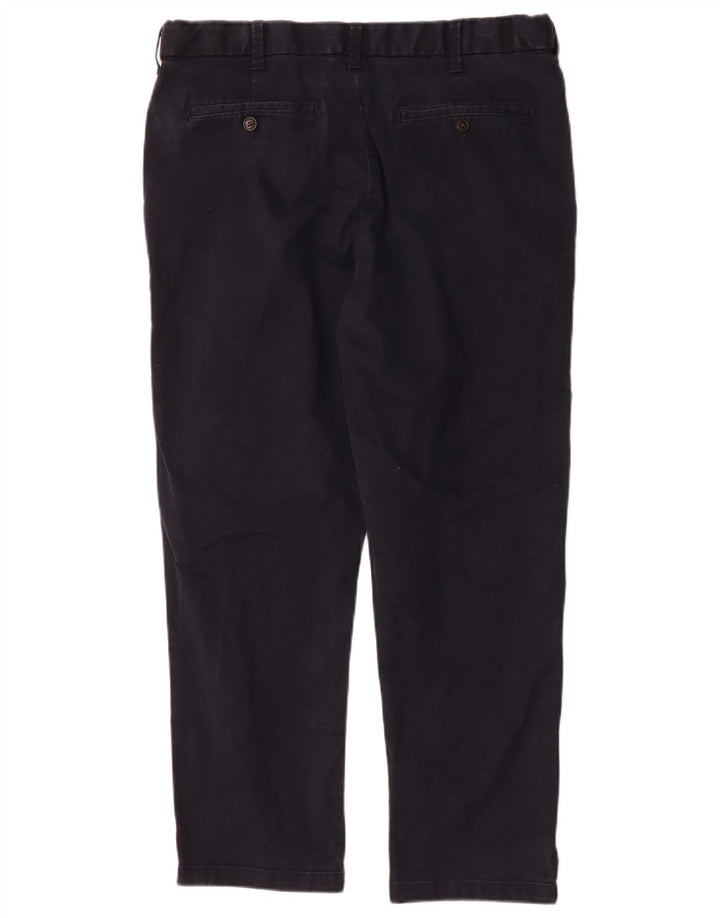 Marks & Spencer Herren Blue Harbor Chinohose W38 L29 Marineblau