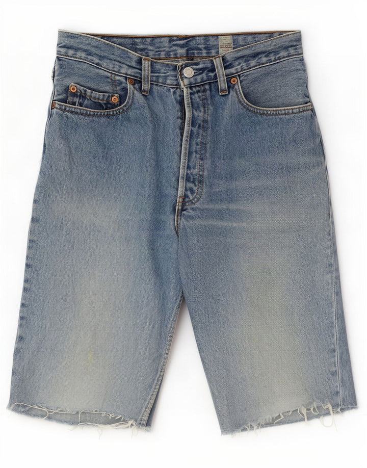 Levi's Herren 901 Denim Shorts Medium W31 Blaue Baumwolle