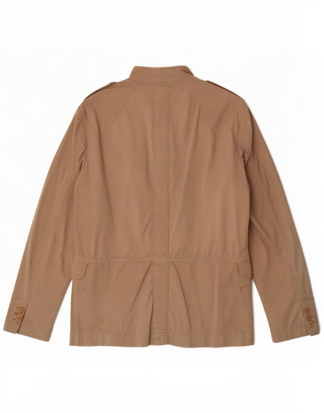 Primo Emporio Herren-Militärblazer IT 48 Mittelbeige Baumwolle