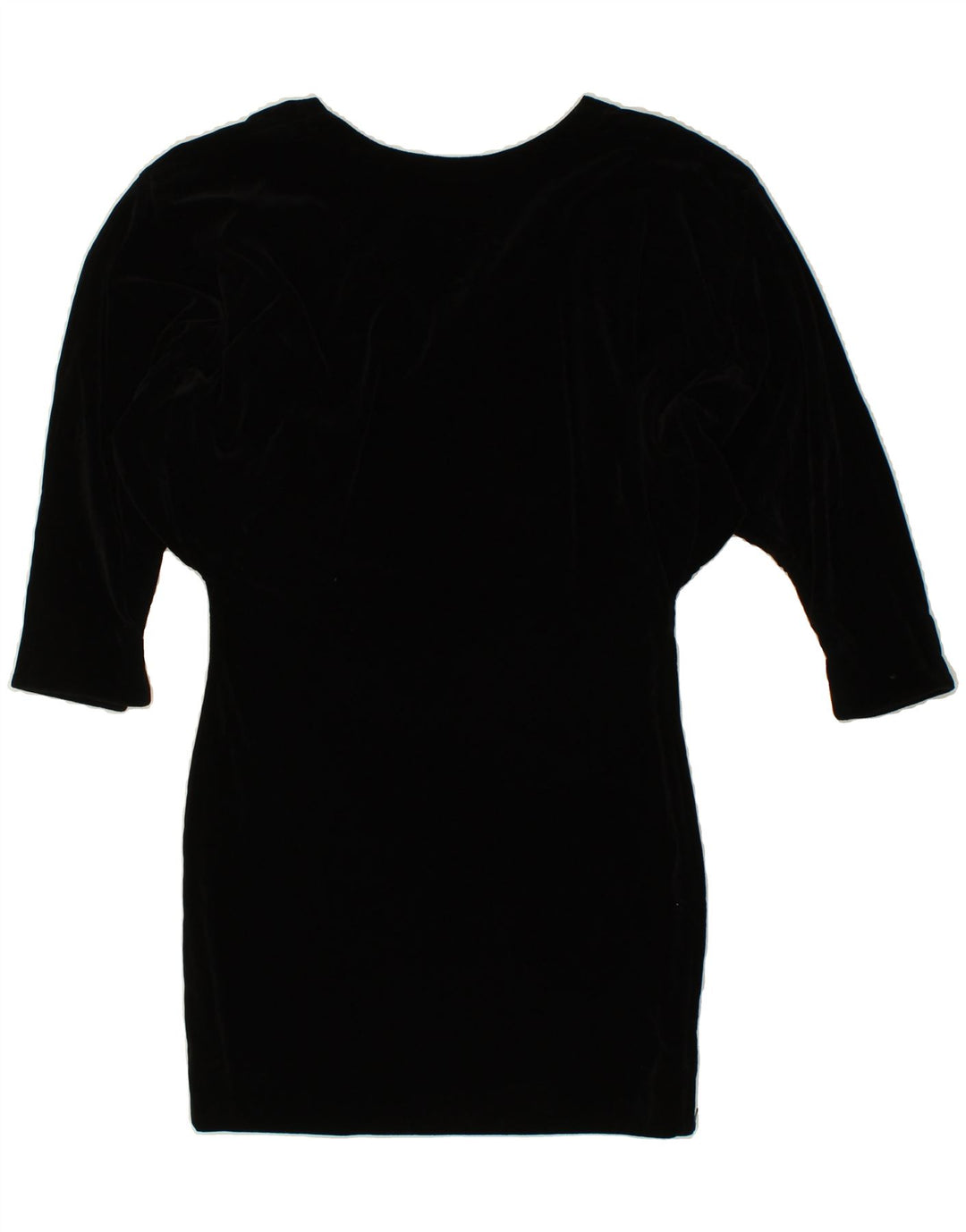 DANIEL HECHTER Womens Long Sleeve Sheath Dress IT 44 Medium Black Cotton Vintage Daniel Hechter and Second-Hand Daniel Hechter from Messina Hembry 