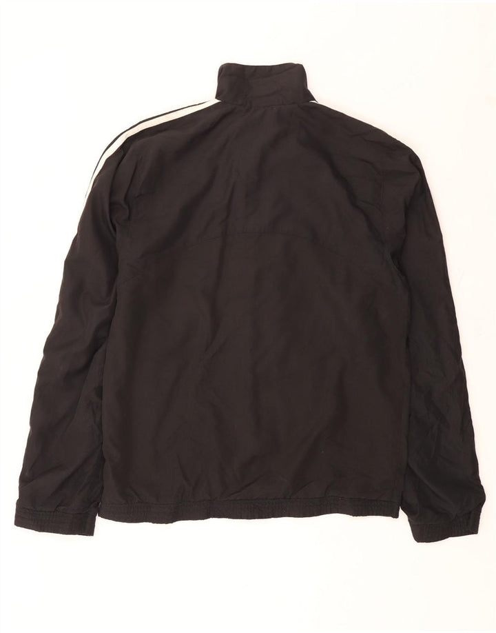 Adidas Herren Trainingsanzug Top Jacke UK 36/38 Small Schwarz Polyester