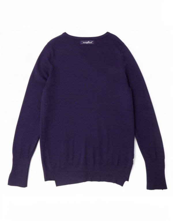 Zara Damen-Cardigan-Pullover UK 14 Large Marineblau