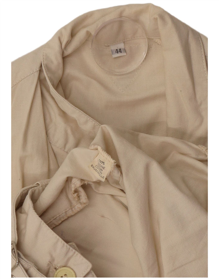 Swinger Herren Batwing Bomberjacke UK 44 2XL Beige Baumwolle