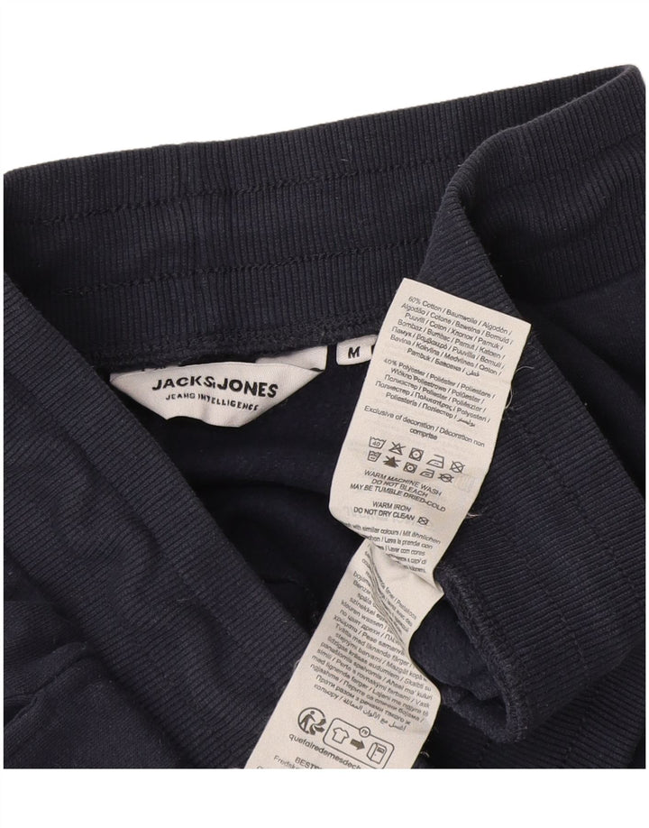 Jack & Jones Herren-Trainingshose mit grafischem Muster, mittleres Marineblau