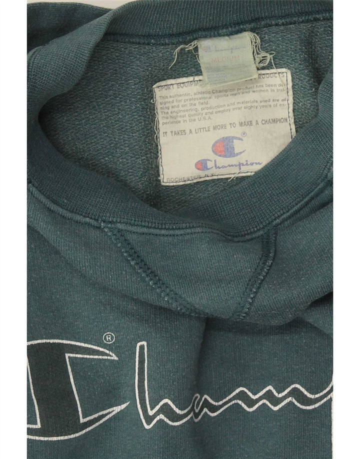 Champion Herren Grafik-Sweatshirt-Pullover Mittelgrün