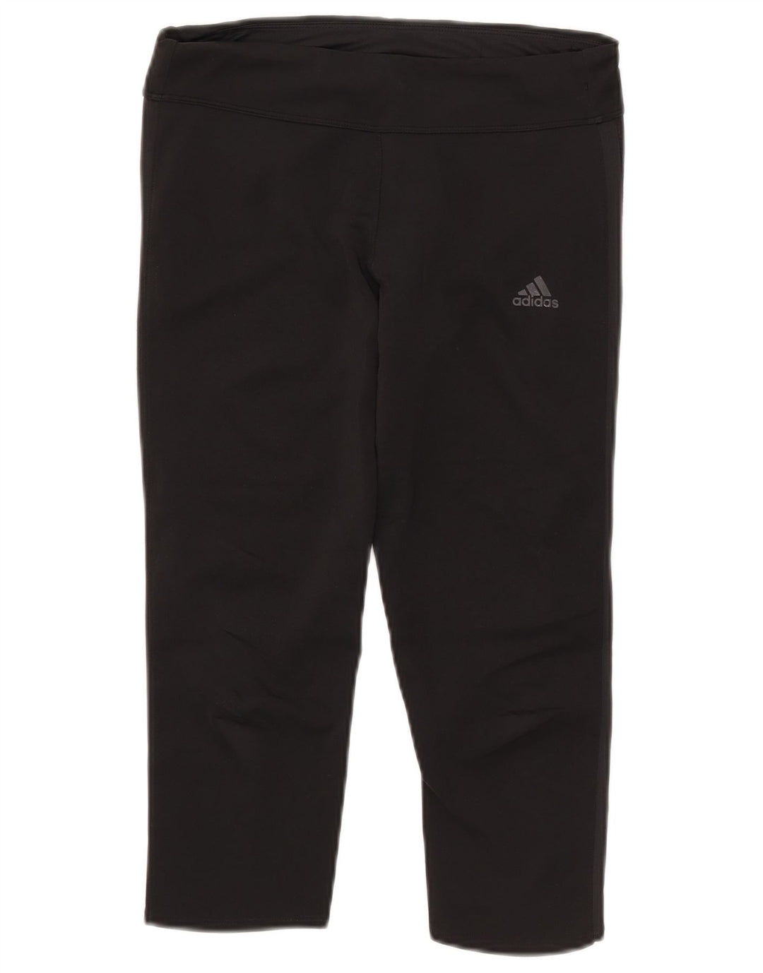 Adidas Damen Climacool Capri Leggings UK 8/10 Small Schwarz Polyester