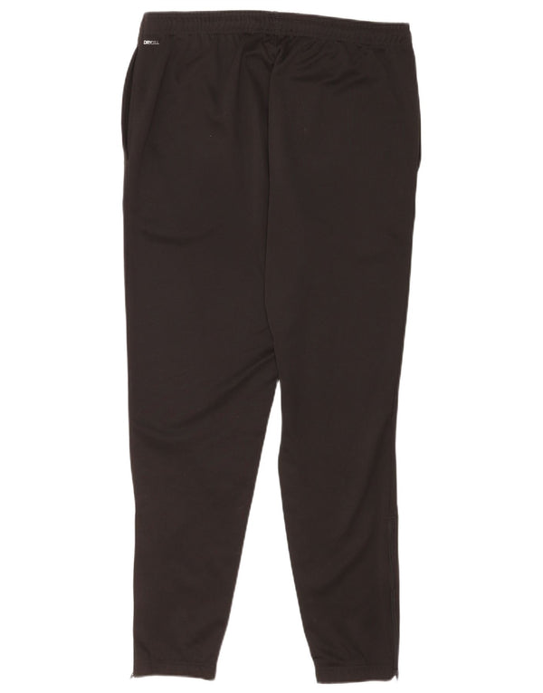 Puma Herren-Trainingshose, groß, aus schwarzem Polyester