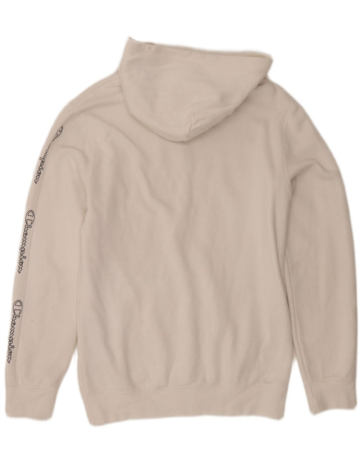 Champion Herren-Kapuzenpullover mit Grafik, mittelweiße Baumwolle