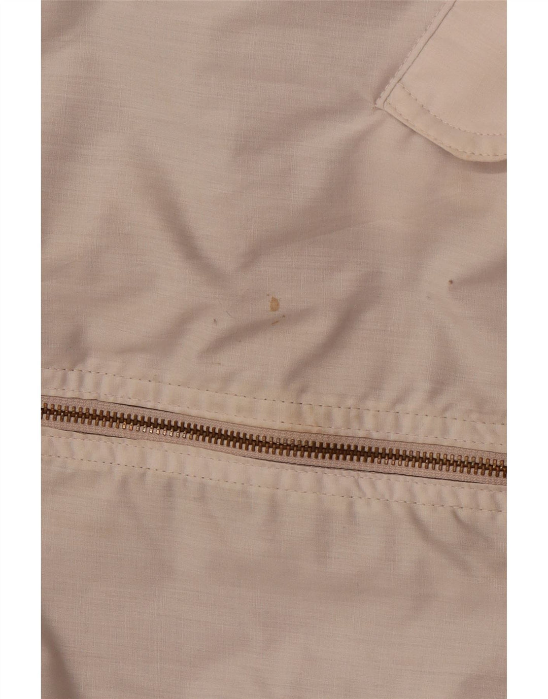 Hauptdarsteller Herren Loose Fit Kapuzen-Wendejacke UK 38 Mittelbeige Baumwolle