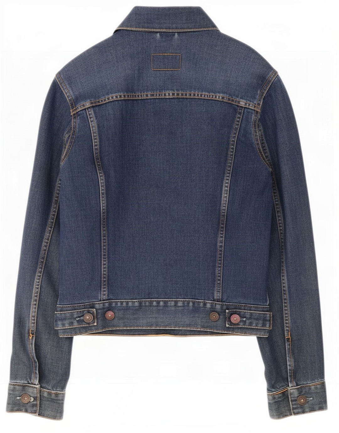 Levi's Jeansjacke für Mädchen, 11–12 Jahre, mittelblaue Baumwolle