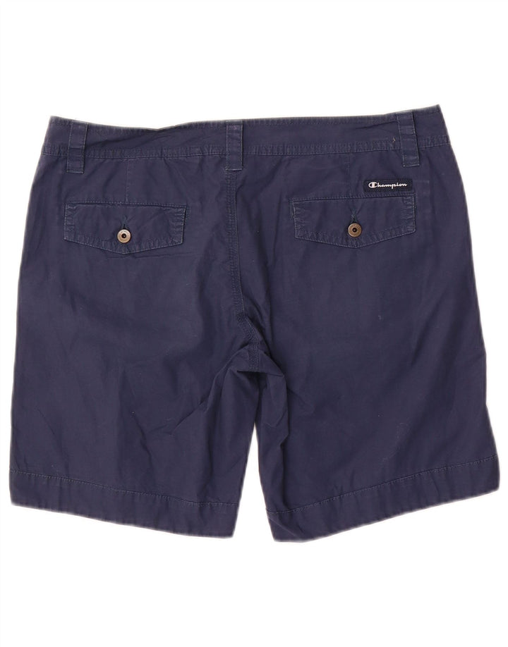 Champion Damen-Chinoshorts mit niedriger Taille, Größe M, W30, Marineblau