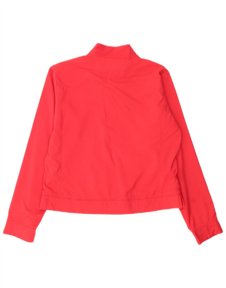 CHAMPION Damen-Trainingsanzug-Oberjacke, UK 16, Größe L, Rot, Farbblock