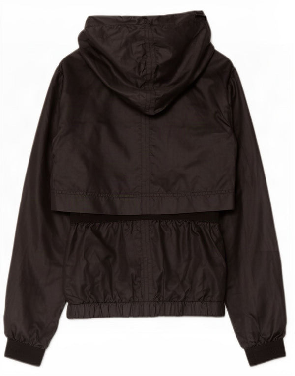 Adidas Damen Kapuzen-Regenjacke EU 34 Small Schwarz