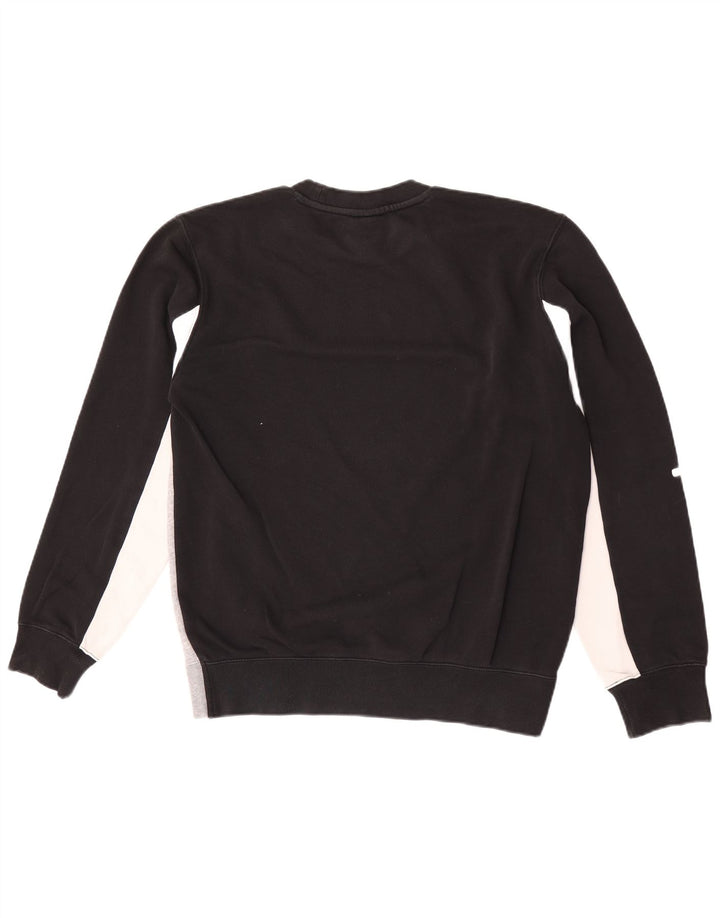 Champion Herren-Sweatshirt mit Grafik, groß, Schwarz, Farbblock