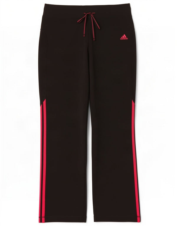 Adidas Damen Trainingshose UK 14 Medium Schwarz