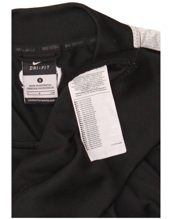 Nike Herren Dri Fit Trainingsanzug-Oberteil, Jacke, Größe S, Schwarz, Farbblock-Polyester