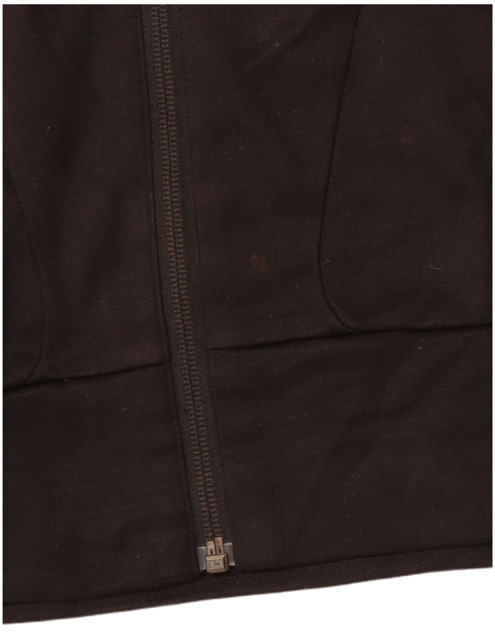 THE NORTH FACE Herren-Kapuzenpullover mit grafischem Reißverschluss, Größe S, Schwarz, Sport