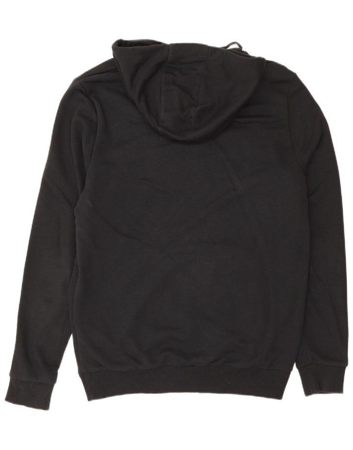 Fila Herren Kapuzenpullover IT 50 Mittelschwarze Baumwolle
