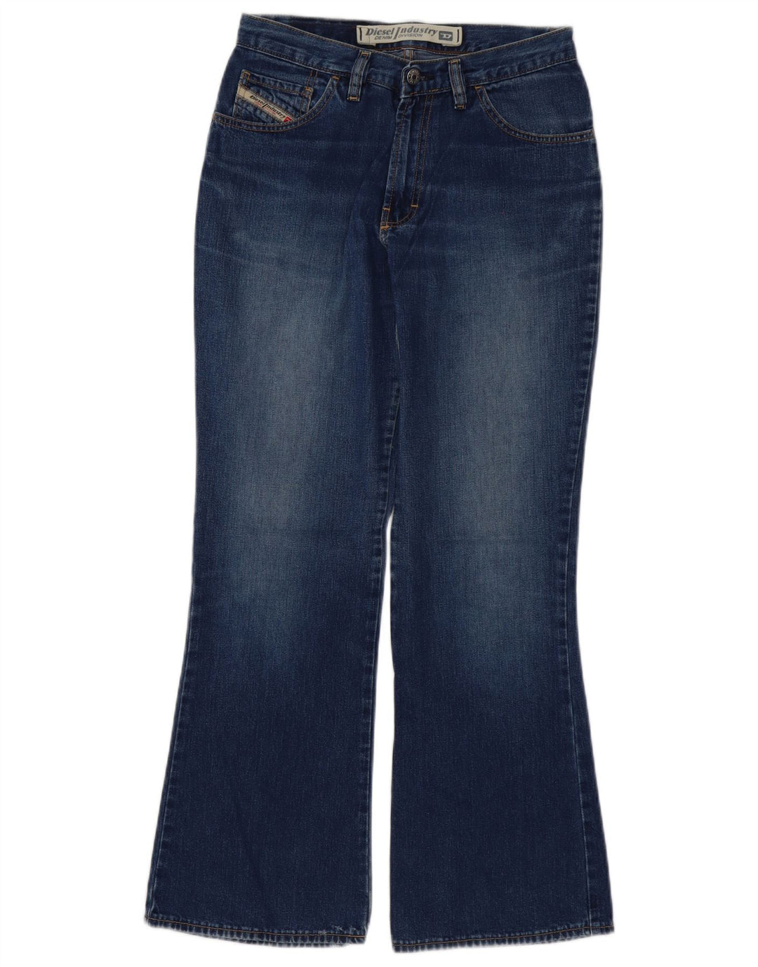 Diesel Damen Schlagjeans W29 L29 Blau