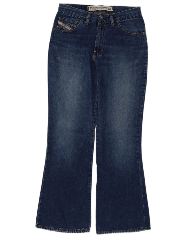 Diesel Damen Schlagjeans W29 L29 Blau