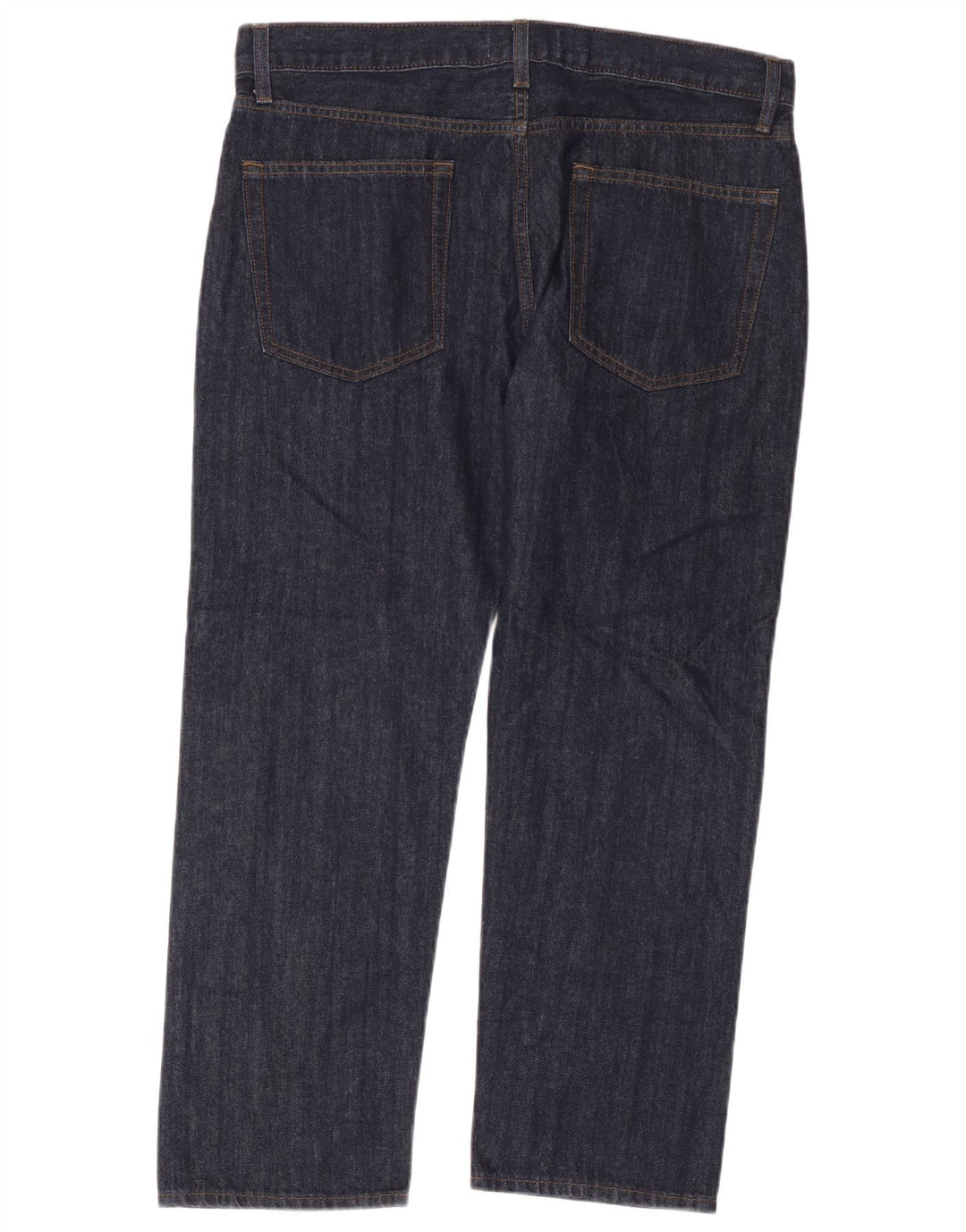 Marks & Spencer Herren Straight Jeans W36 L29 Marineblau Baumwolle